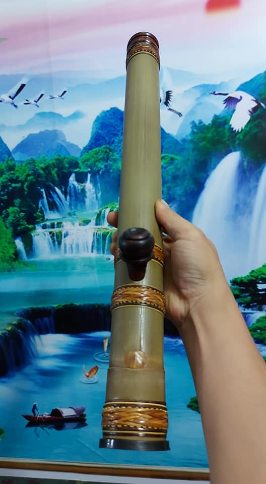 Điếu mini nứa đan mây rừng 100%