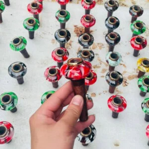 Nõ Điếu Cày Ngọc Phủ Epoxy Tạo Vân Nghệ Thuật.