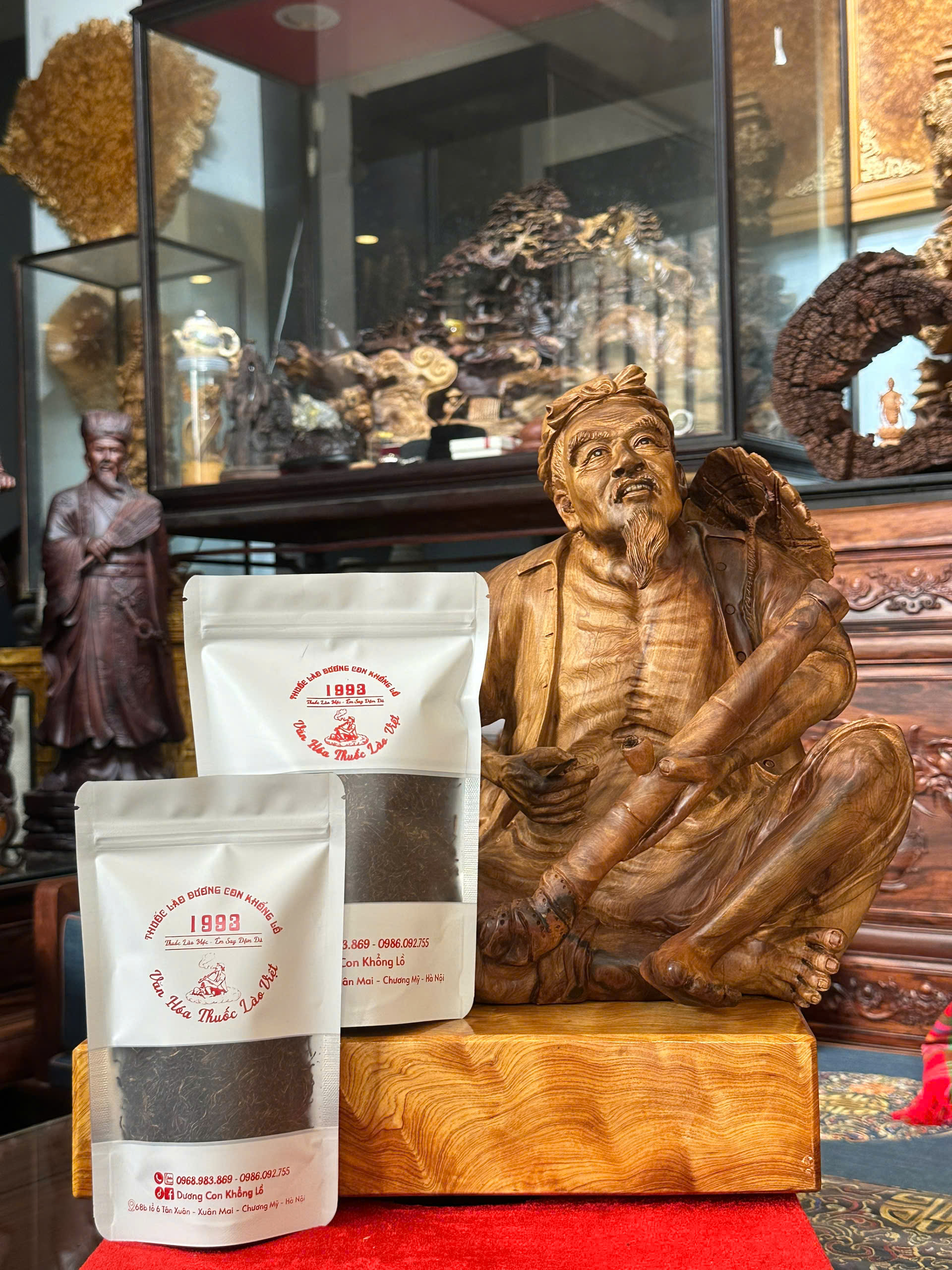 Thuốc Lào : Vip Loại HP Đặc Biệt, Hàng Mộc Nửa Lạng ( 50 gr ) Thuốc Lào : Vip Loại HP Đặc Biệt, Hàng Mộc Nửa Lạng ( 50 gr )